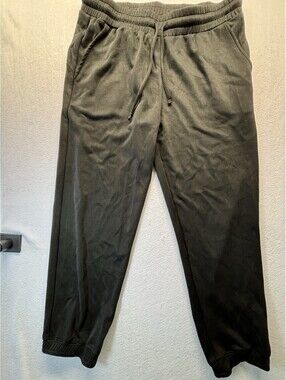 Gibsonlook Black Velour Jogger Pants NWT Women’s Large Lounge Athleisure
